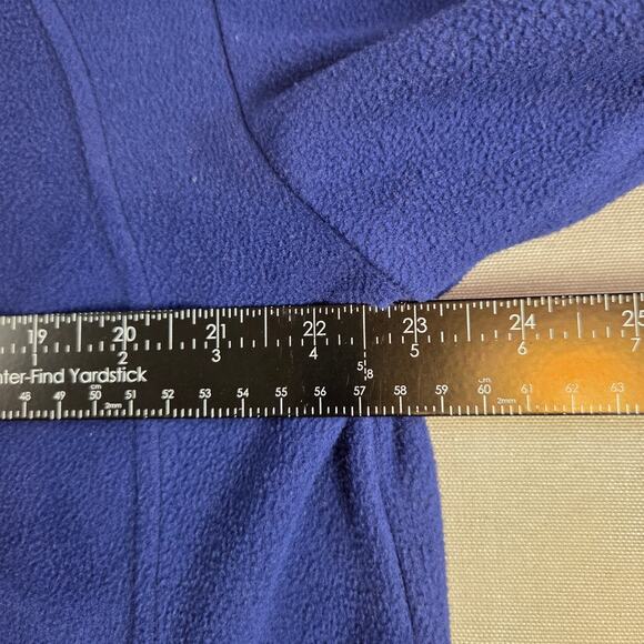 Columbia Omni-Heat 1/4 Zip Pullover Blue Mens Large Approx No Size Tag - Picture 7 of 16